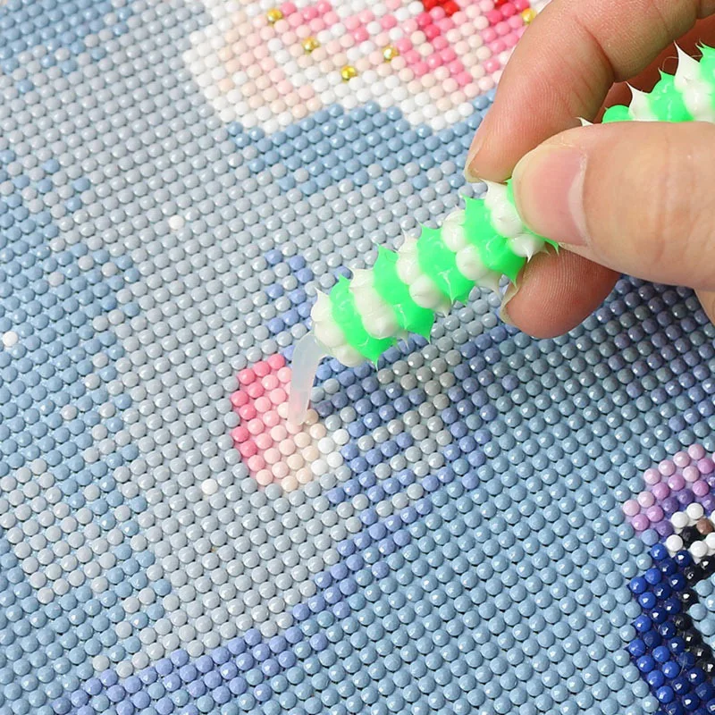 Diamond Painting Gereedschap Puntboorpennen Met Zachte En Comfortabele Grip Voor 5d Diy Diamond Painting Kits Voor Volwassenen