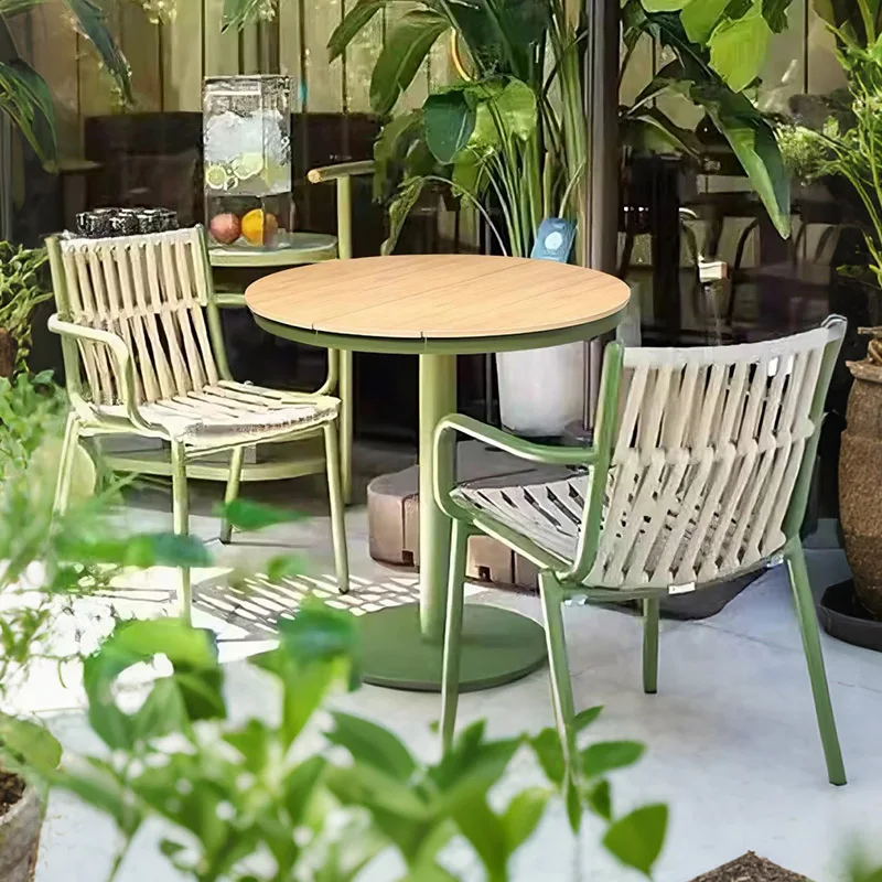 Outdoor Patio Garden Furniture Sets Rattan Beach Natural Garden Furniture Sets Nordic Armchair Giardino Arredo Patio Furnitures