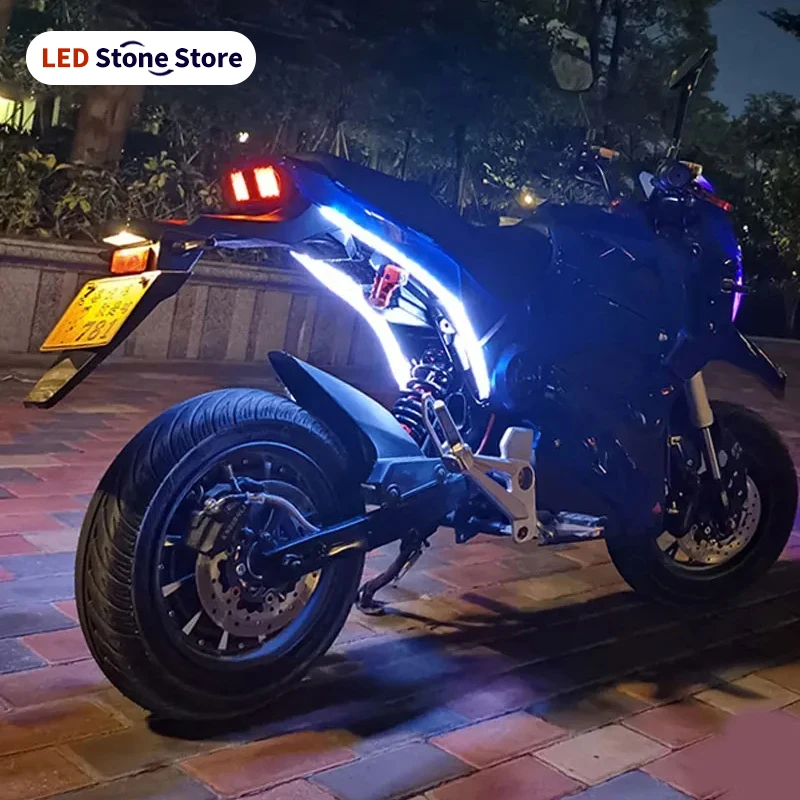 2Pcs Motorcycle Tur…