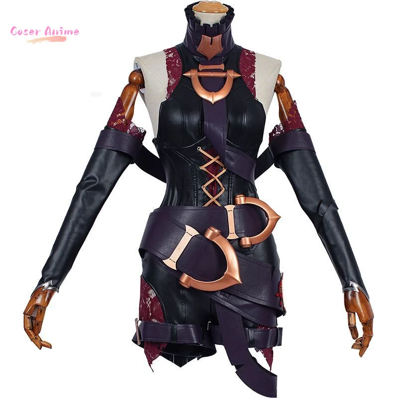 Coser Game LOL Briar Cosplay Costume Uniform Halloween Carnival