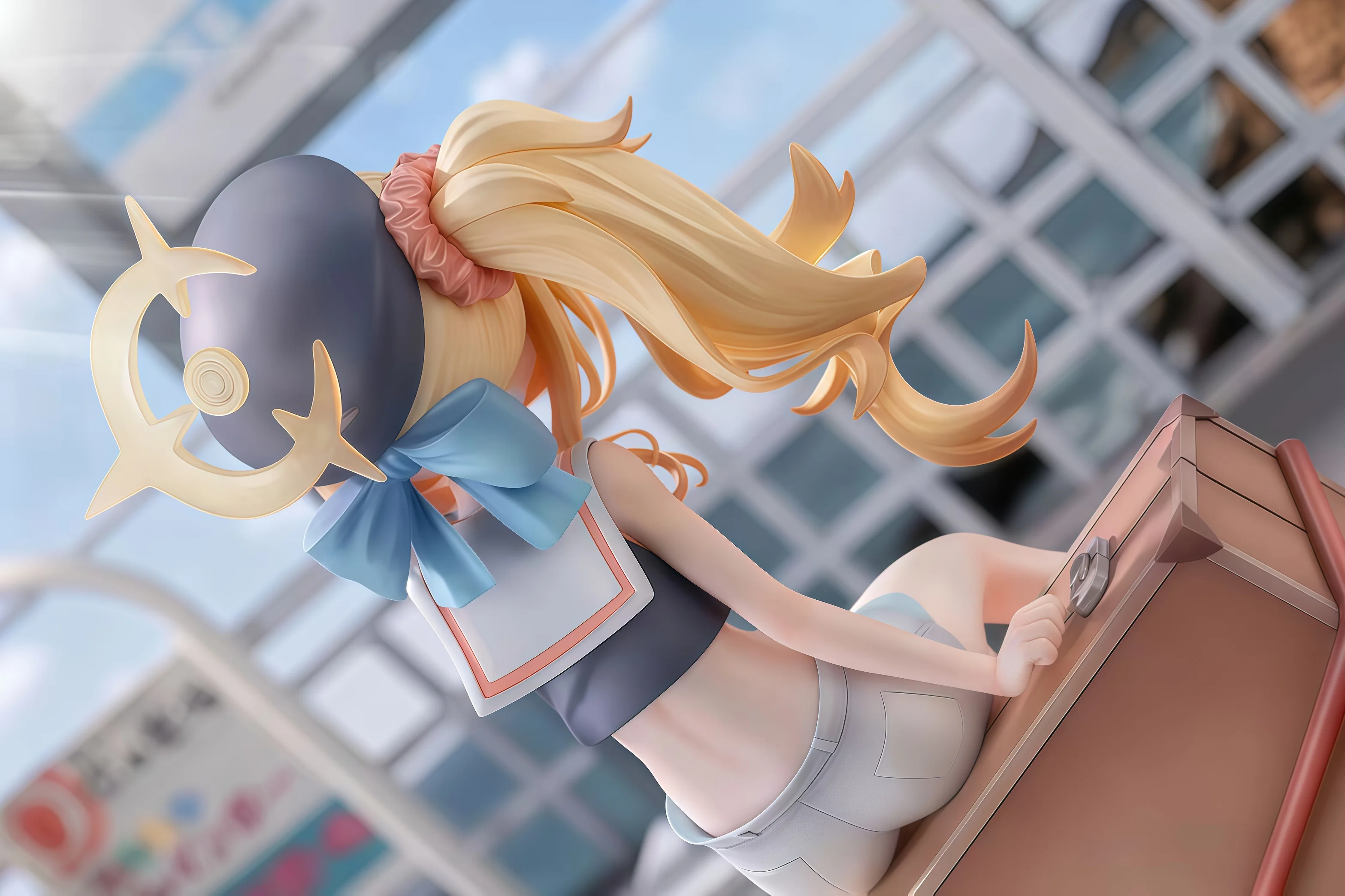 16 سنتيمتر الأزرق الأرشيف البروفيسور متعجرف أنيمي فتاة الشكل Ichinose Asuna/Plana/Niyaniya Kyouju/Asuma Toki عمل نموذج لجسم ألعاب الدمى #6