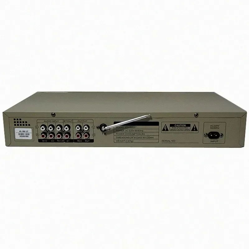 EQ-998BT Digital HD Stereo Effect Tuning Preamp Level Built-in USB Bluetooth 5.0 Home Stage Equalizer With Remote Control