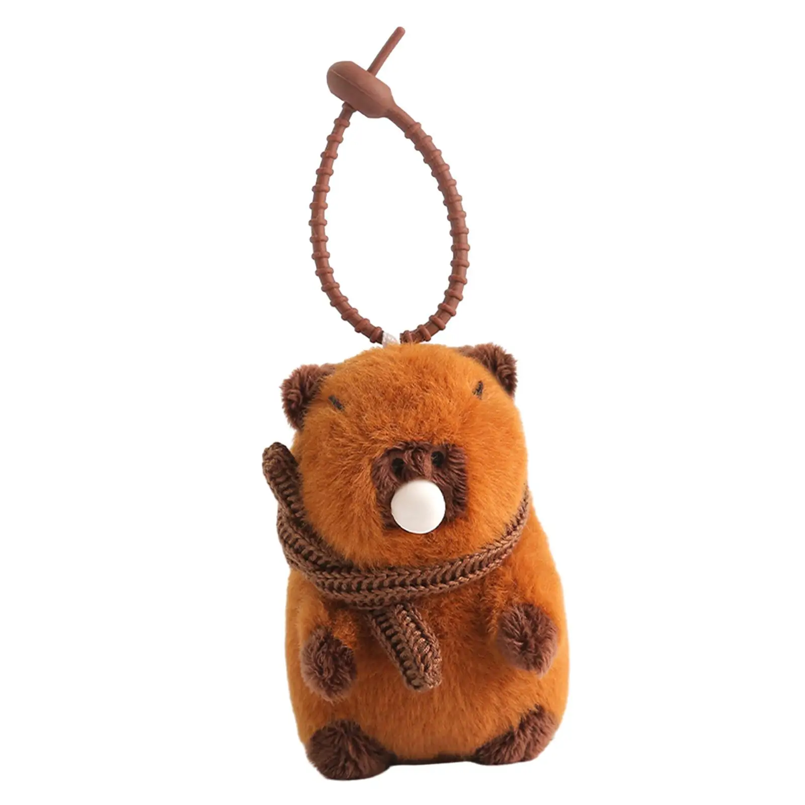 

Animal Pendant Keychain Capybara Stuffed Animal Toys for Adults Boys Girls