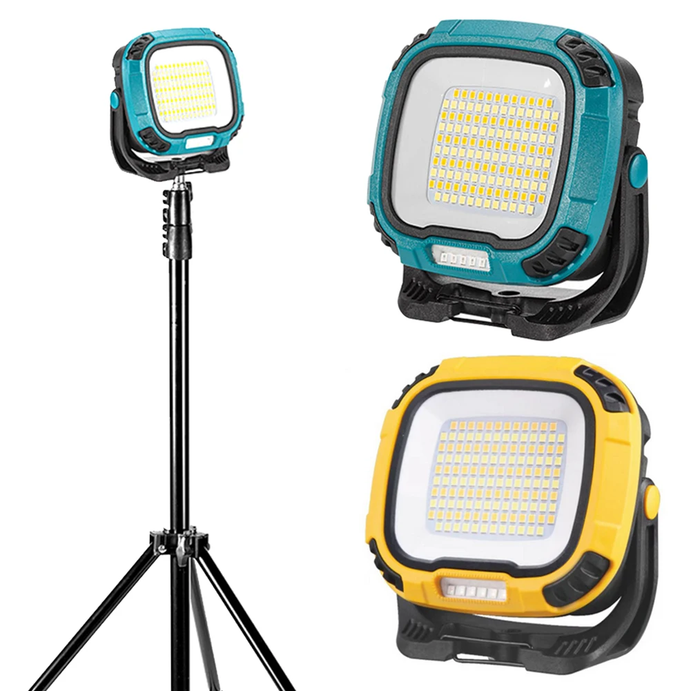 

Светодиодный фонарь для кемпинга, портативный прожектор, перезаряжаемый через Type-C, беспроводной аварийный светильник, несколько режимов освещения для ремонта в гараже