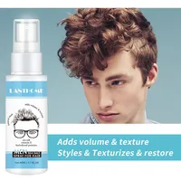 Men Sea Salt Spray for Volumizing Hair Spray Dry and Frizzy Hair Treatment Smooth Moisturize Repair Damage Hair Care