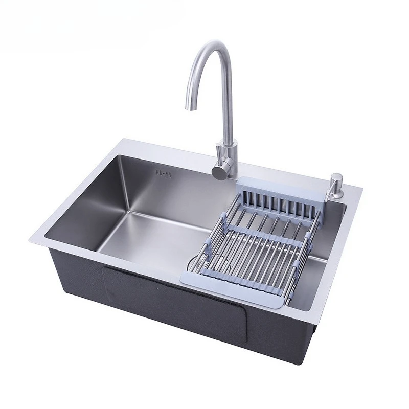 

Kitchen 304 stainless steel, handmade sink, double sink, dishbasin, vegetable basin
