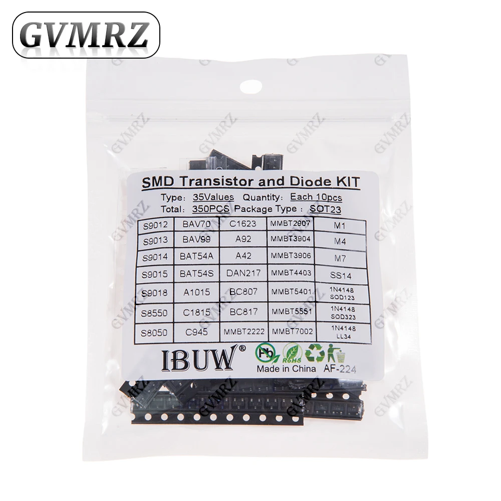 350PCS 35Values Smd…