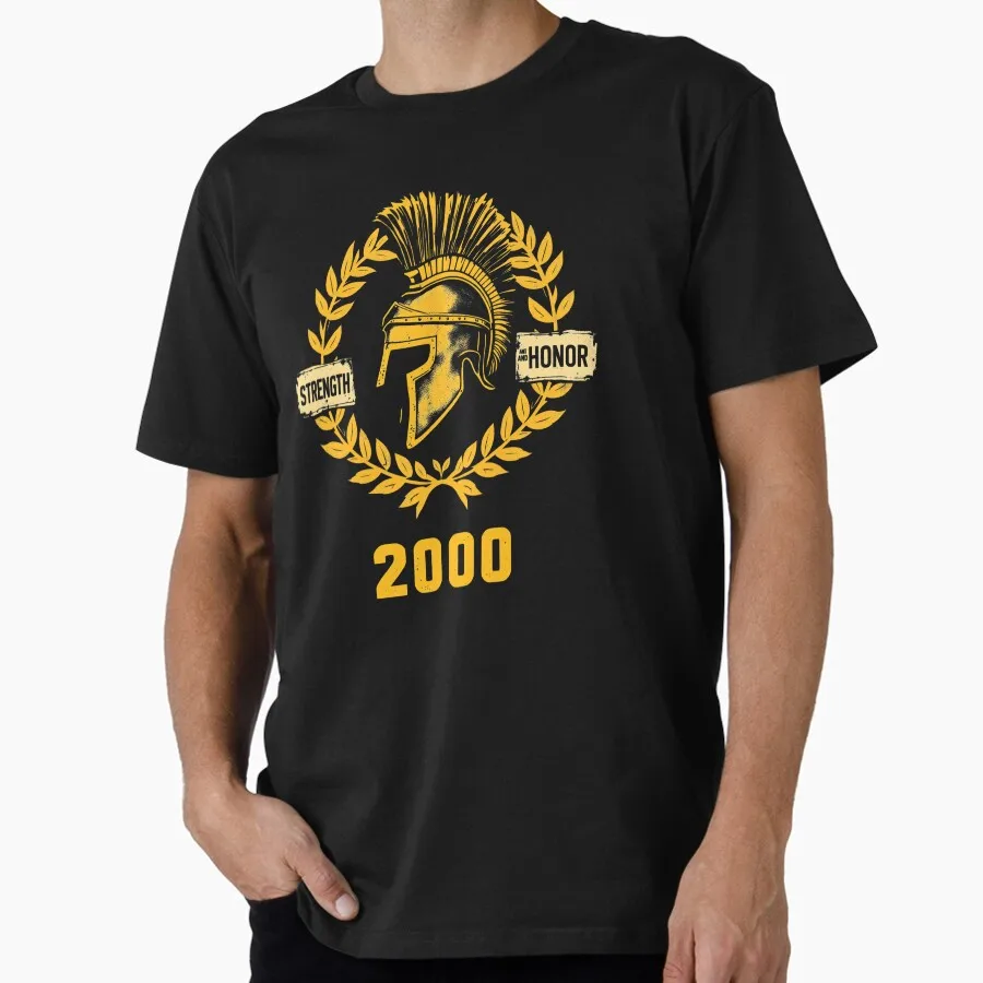 Strength and Honor Gladiator Helmet Vintage Spartan warrior  greece Gift T Shirt This is sparta Norse mythology Graphic Tee