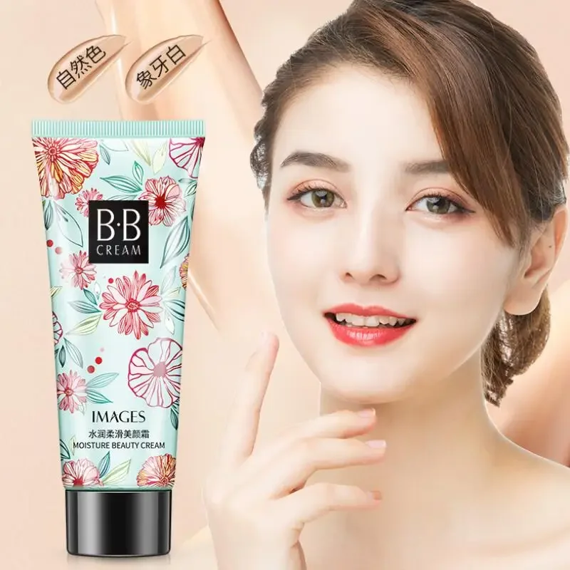 BB Cream-Fond de teint hydratant, correcteur, base de maquillage, blanchissant nu, facile à porter, cosmétiques de beauté pour le visage