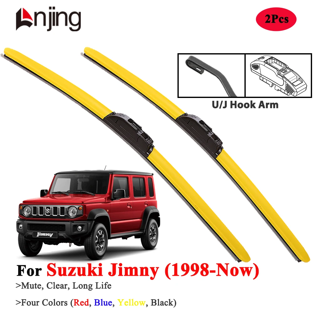 

LNJING Красочные щетки стеклоочистителя для Suzuki Jimny 1998-Now