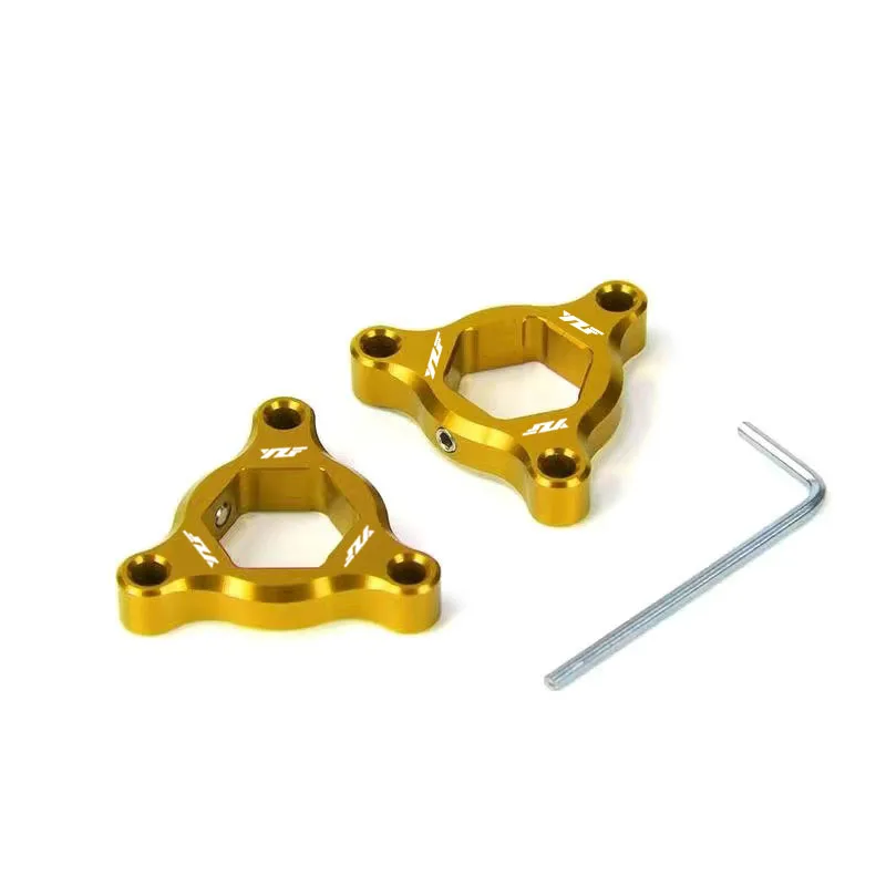 Para yzf r6 yzfr6 1999-2004 2003 2002 2001 2006 2007 motocicleta cnc alumínio suspensão garfo ajustadores de pré-carga