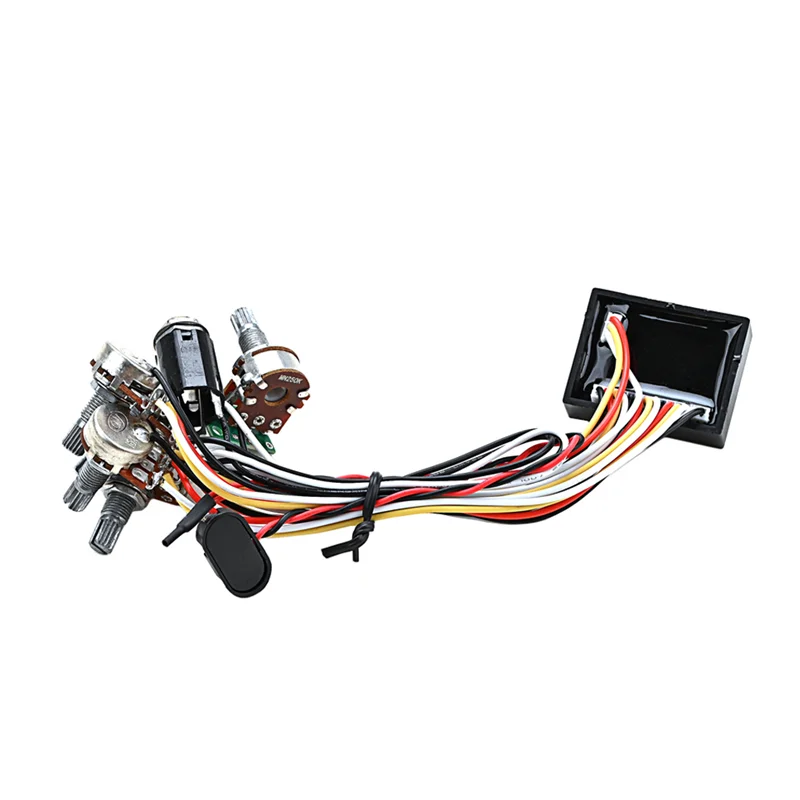 Бас 3-полосный активный и пассивный эквалайзер схема предварительного усиления для звукоснимателя басов