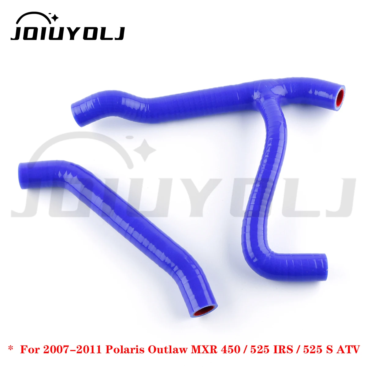 

2Pcs Silicone Radiator Y Hose Kit For 2007-2011 Polaris Outlaw MXR 450 / 525 IRS / 525 S ATV Coolant Pipe