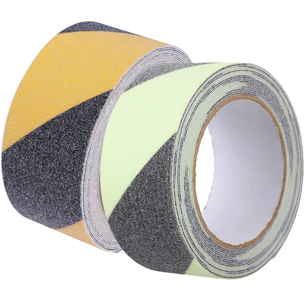 

Non slip Tape PVC Anti skid Stickers for Bathroom Bathtub Floor 2 Rolls Bright Self adhesive Safety Walking Stair Home Use
