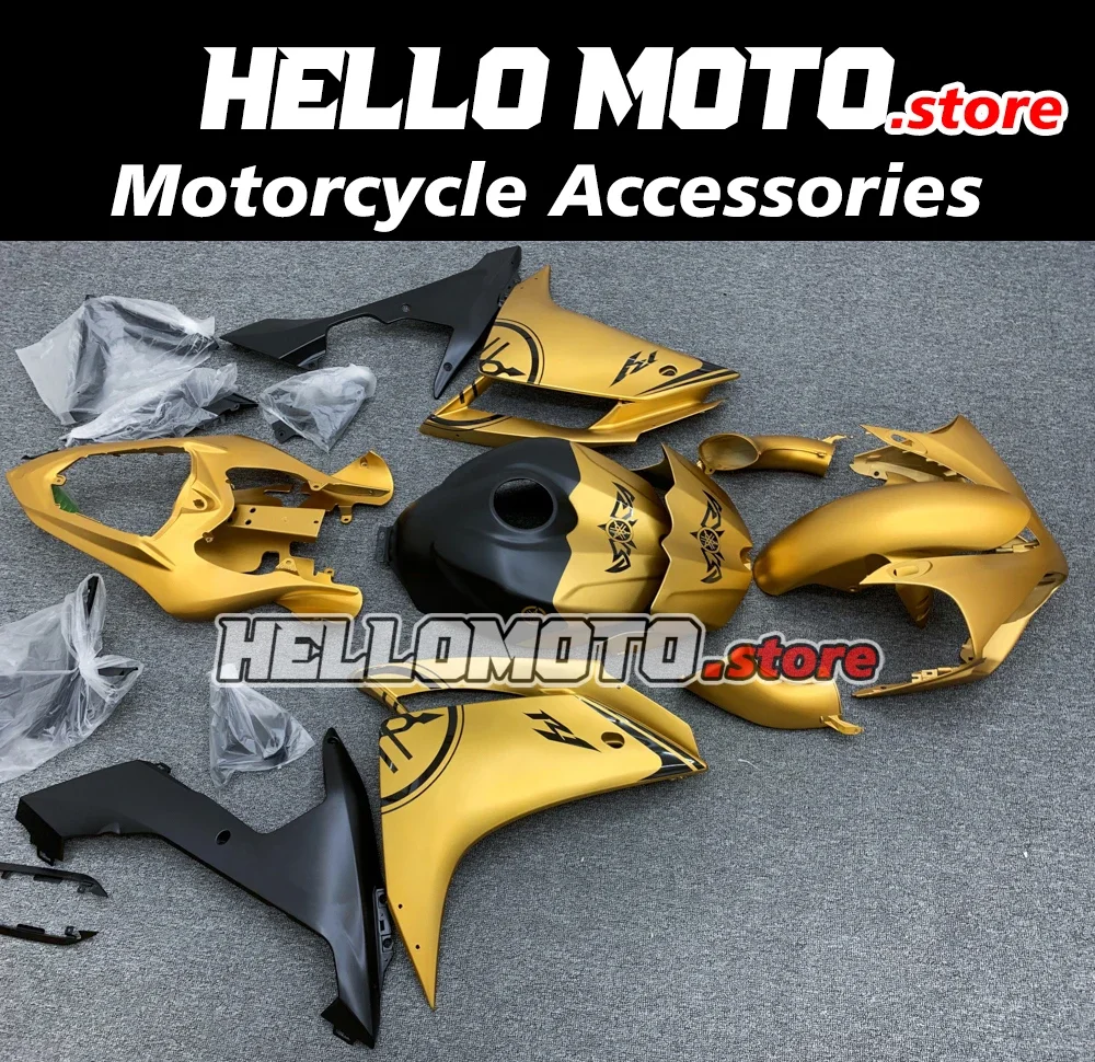 مناسبة ل YZF-R1 YZF R1 2007 2008 دراجة نارية قذيفة هدية سبويلر هيكل السيارة مجموعة ABS حقن صب RN19
