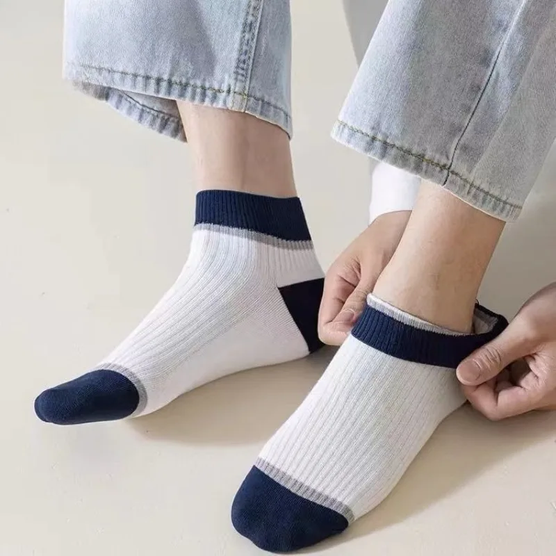 5 Pairs Thin No Show Socks for Spring&Summer,Low Cut Moisture-Wicking Sneaker Socks, Casual Athletic Ankle Socks for Women & Men