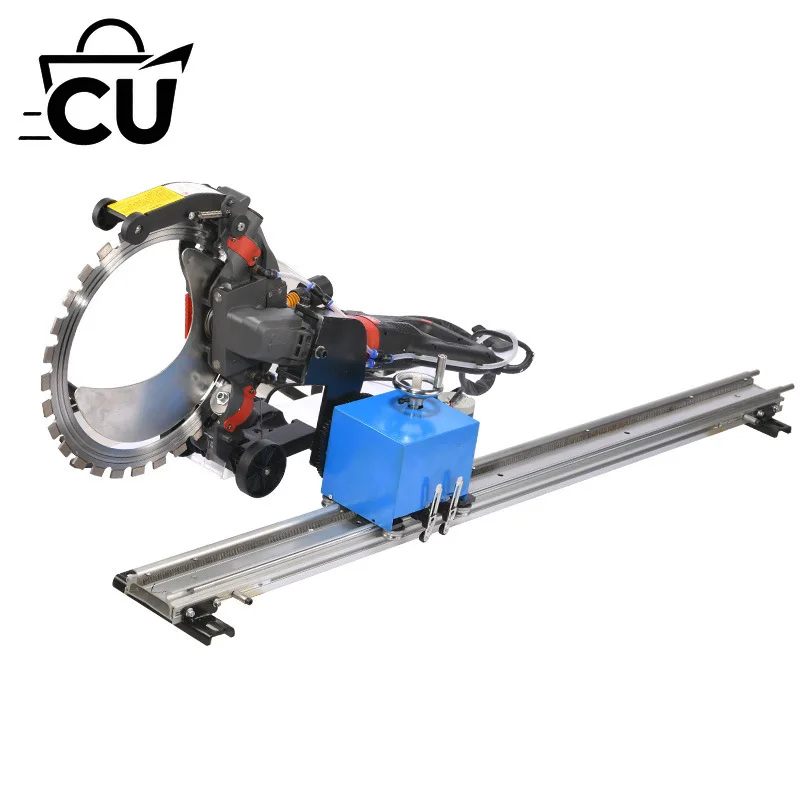 Remote Control Ring Saw Alloy Track Ring Saw Wall Cutting Machine Automatic Walking Cutting Machine Guide Rail Lightweight