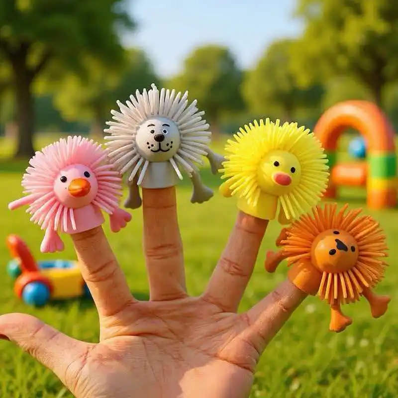 

4 шт., маленькие куклы-марионетки на палец, тематические куклы-животные, реквизит для выступлений, сувениры для вечеринок, подарки для детей, подростков, мальчиков и девочек