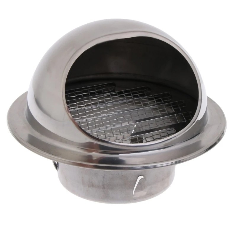 

75/100/150/200mm Stainless Steel Roof Ventilator Wind Turbines Air Vent Ventilator Roof Ventilation Fan Pipefit