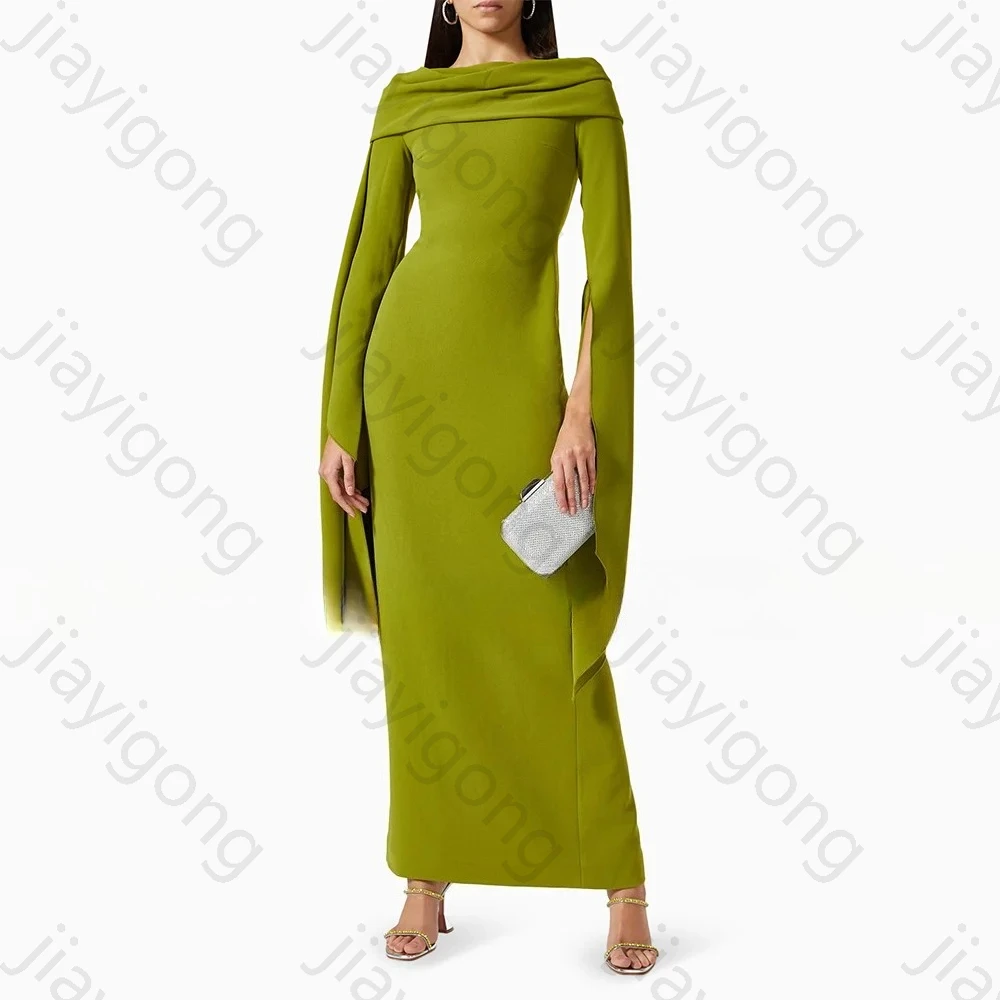 

Elegant Off The Shoulder Long Sleeves Evening Dresses Sexy Celebrity Dress Exquisite High Quality Prom Party Gowns Customized