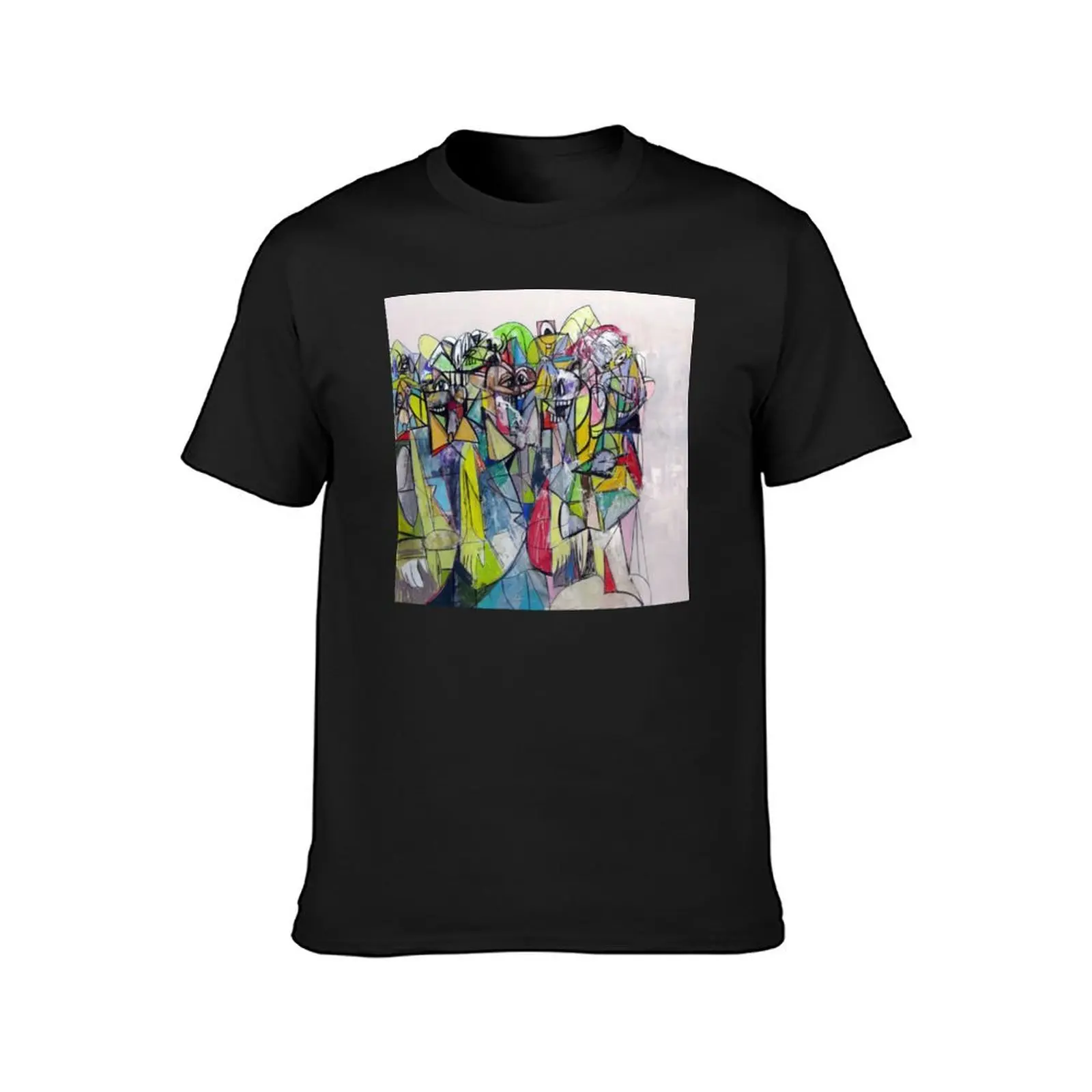 George Condo T-Shirt anime clothes vintage clothes blanks Short sleeve tee designer t shirt men