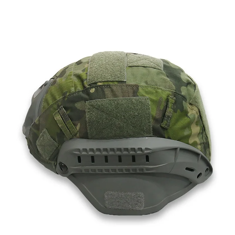 Tactical Helmet Fabric Cover Green MC Multicolor Camouflage Fast Helmet Cloth Cover Army Fans DIY