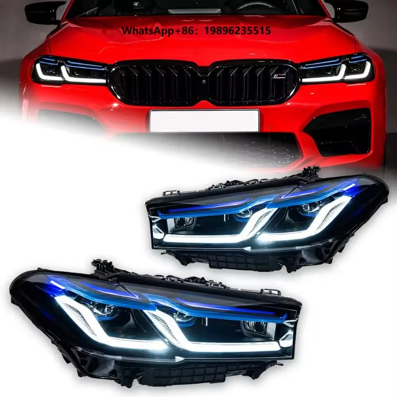Car Lights LED Headlight G30 G38 530i 540i 2017-2020 LED Headlights Plug and Play Auto Accessories