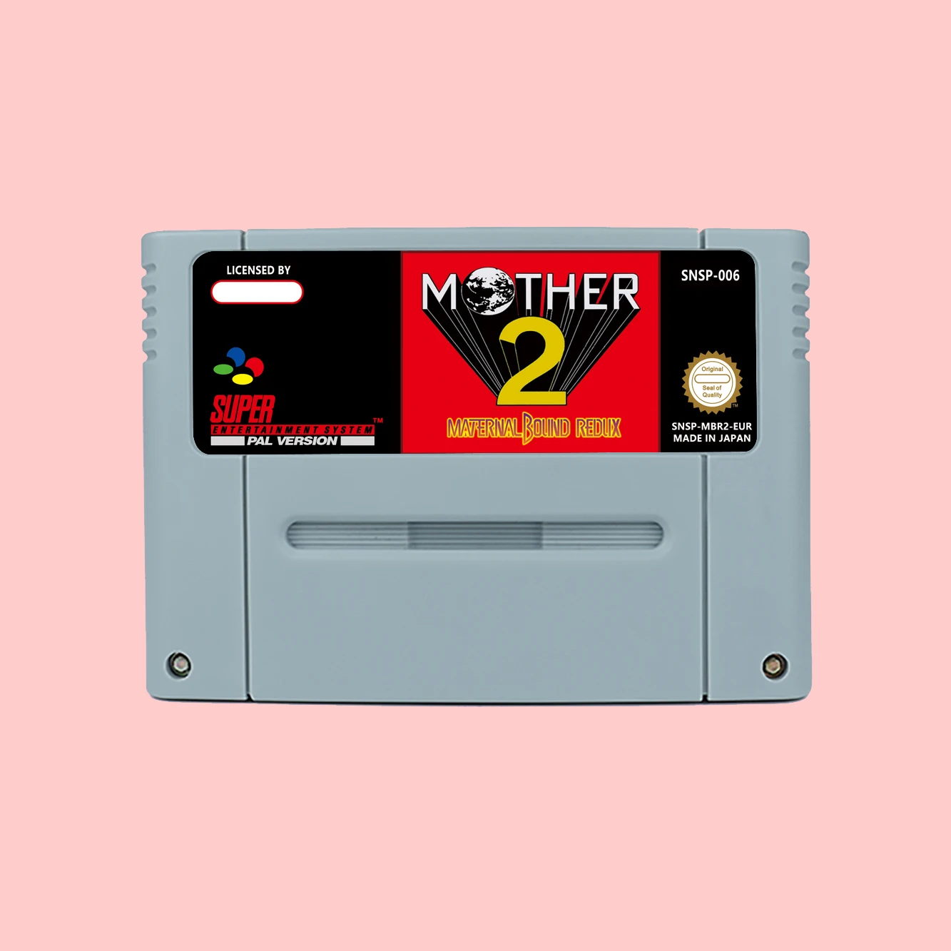 Earthbound - Mother 2 Redux (MaternalBound Redux) RPG Game Cartridge For SNES 16bit NTSC USA PAL EUR Game Consoles Card