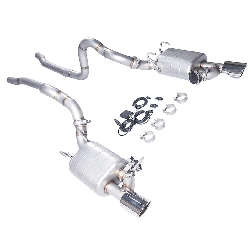 

【 Customized Product 】 Applicable to the valve exhaust system muffler of Ford Mustang 3.7L 5.0L V6 V8 Catback