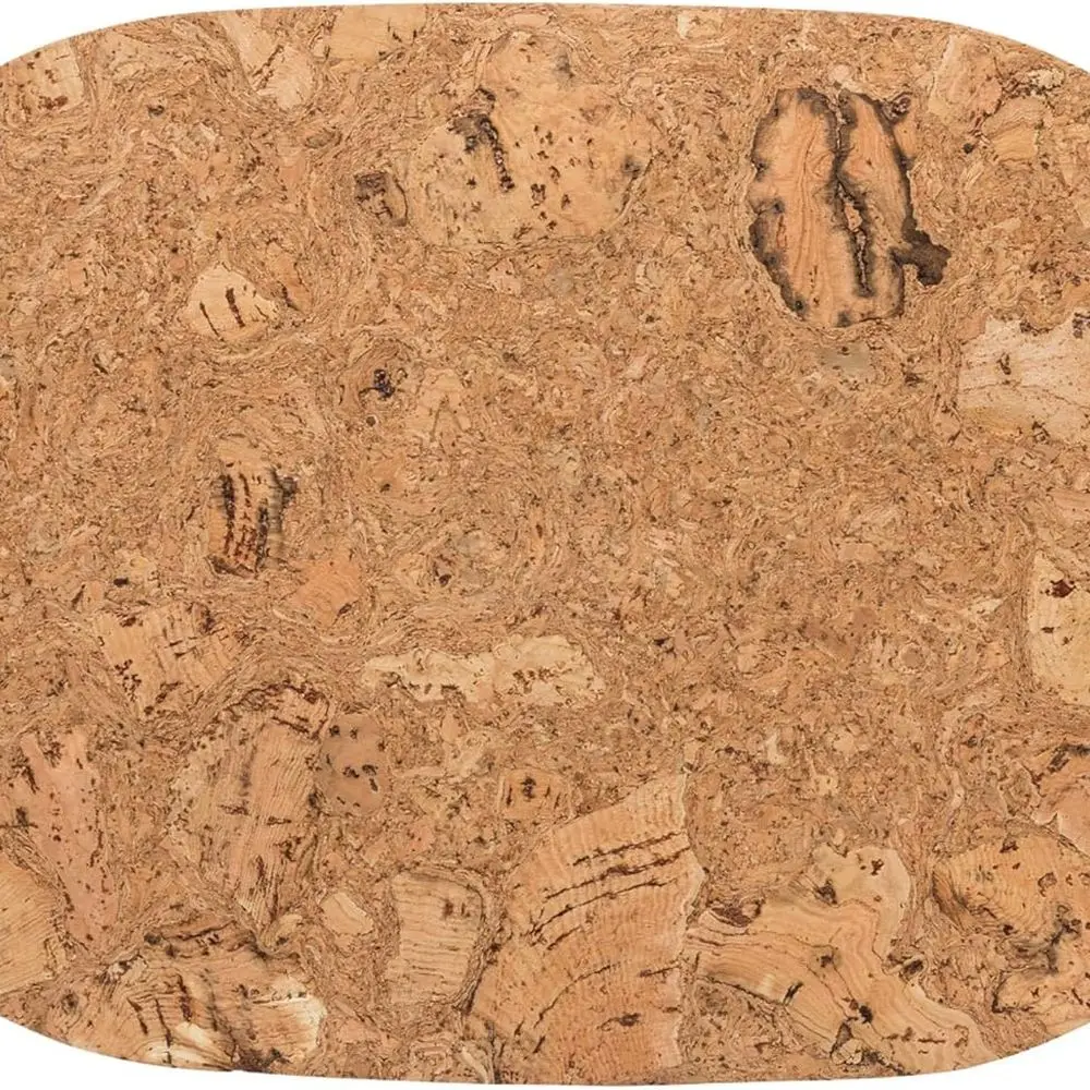

Set of 4 Iceberg Natural Oval Cork Placemats - Heat Resistant, Natural Portuguese Cork, Restaurant-Grade Serveware