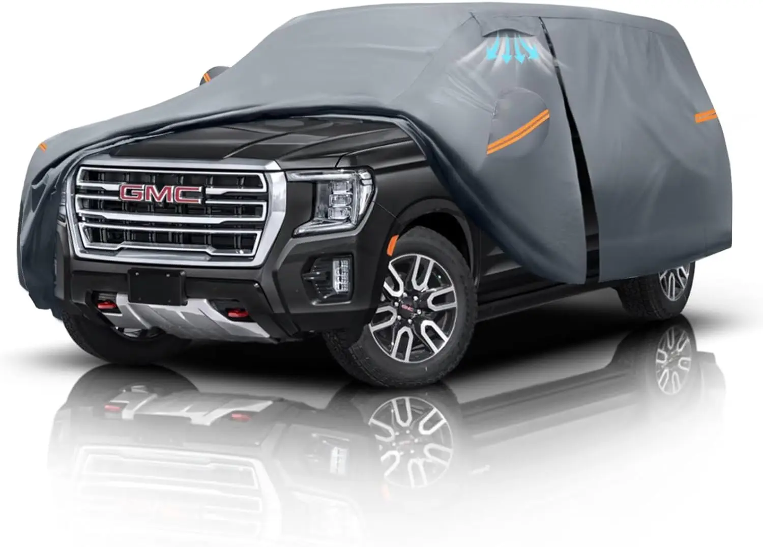 

Чехол для большого внедорожника GMC Yukon XL (2000-2026) - водонепроницаемый, всепогодная защита, усиленная конструкция