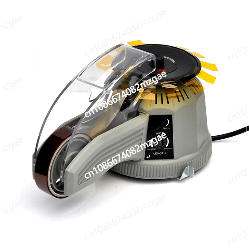 

Automatic Tape Dispenser Machine Turntable Disc Adhesive Tape Holder Transparent Stationery Packaging Cutter