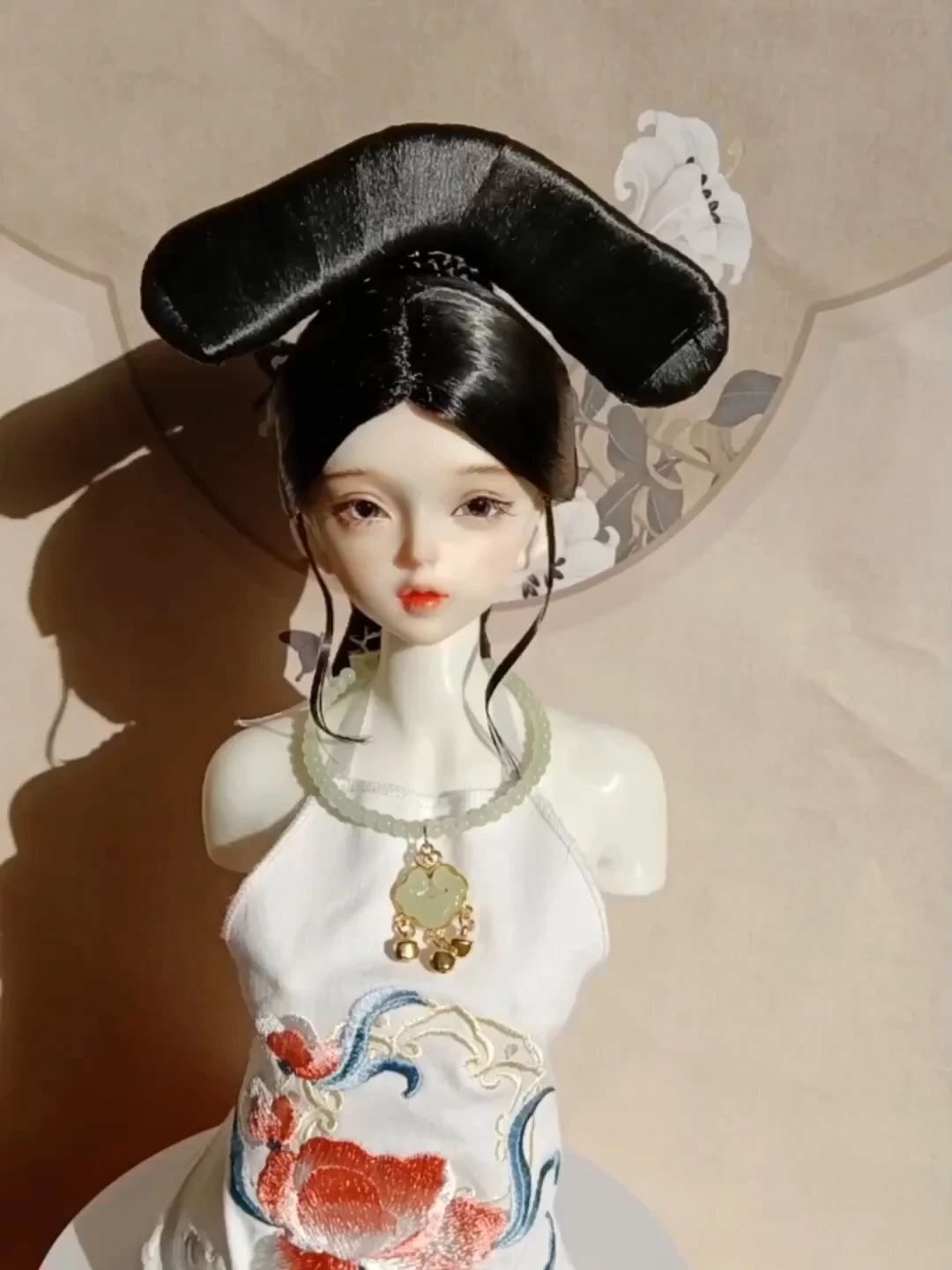 

1/4 1/3 Scale BJD Doll Wigs Ancient Costume Hanfu Vintage Style Hair Fairy Wig For MSD SD13 Girl SSDF Uncle Accessories A1702