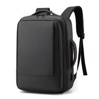 Classic Travel Backpack Men Business Backpack School Expandable USB Bag Large Capacity Laptop Waterproof Fashion Backpack