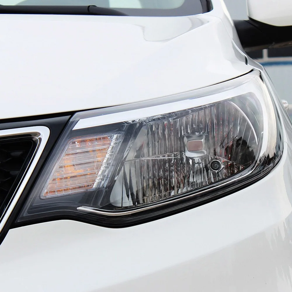 

Прозрачная крышка-рассеиватель передней фары для Kia K2 2014-2015, аксессуар для автомобиля, замена