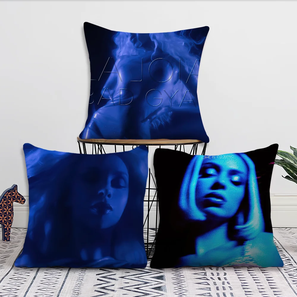 Hot Singer B-Bad G-Gyal joia cushion cover Living Room Accent Couch Back Support Square Lounge Restful Nap Companion Pillow Case