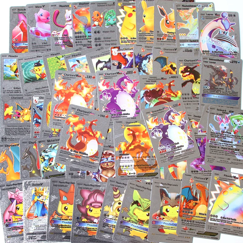 New Pokemon Cards Tag Team Vmax GX Mega Energy Shining Pokemon Card Game Carte Trading Collection Cards Child Toys Gift