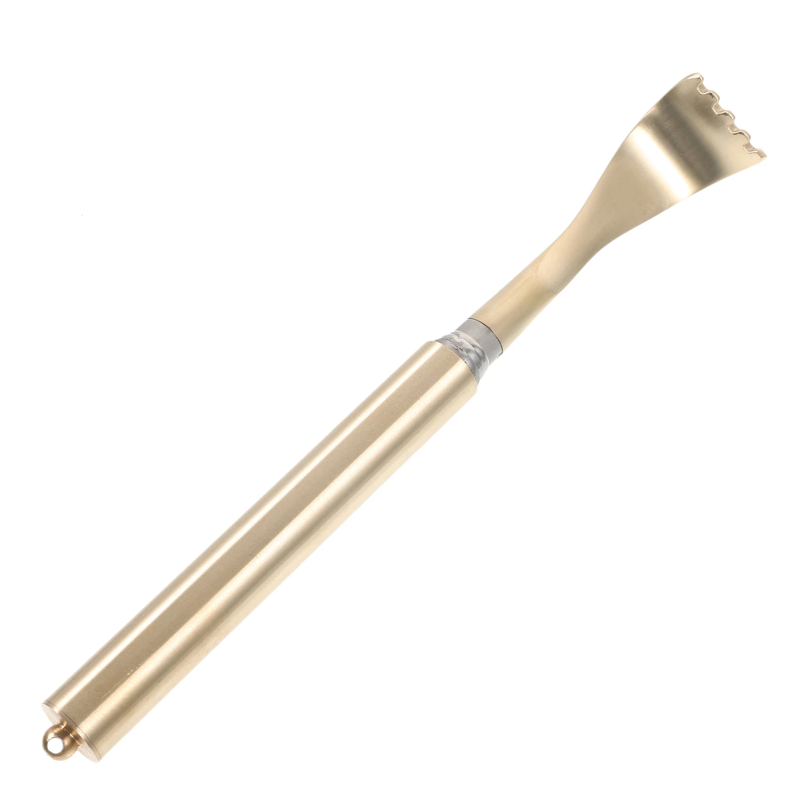 伸縮式ロングバックスクラッチャー金属ボディマッサージャー耐久性のあるポータブルかゆみ緩和ツール大人用機能的な背中