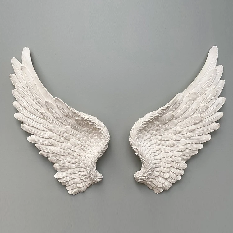 

Modern Design Decorative Sculpture Interior Door Frame Angel Wings Wall