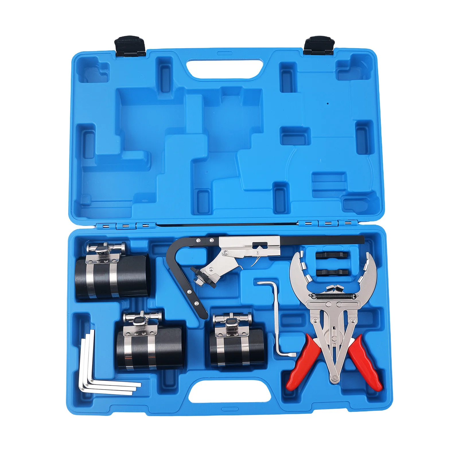 

11pc Engine Service Set Piston Ring Tool Kit Steel Compressor Pliers
