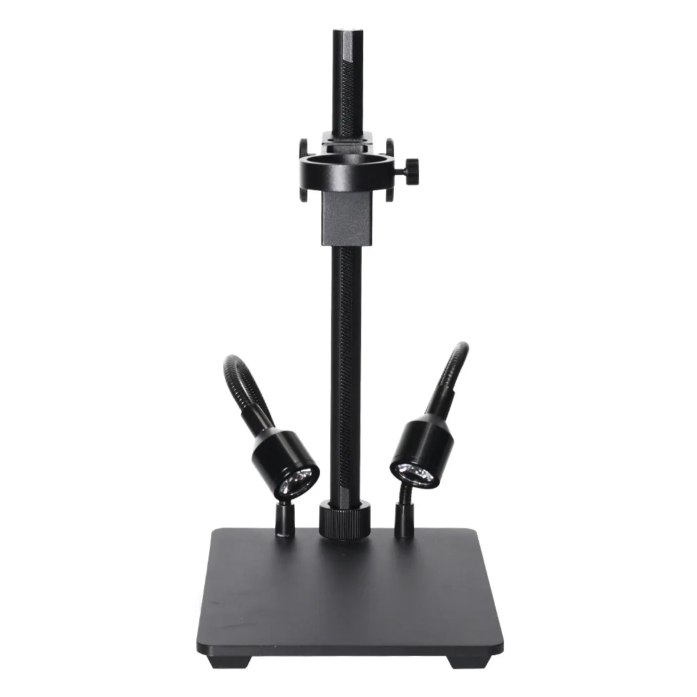 

Aluminum Alloy Digital Microscope Stand Industrial Camera Single Cylinder Lens Lifting Maintenance Workbench