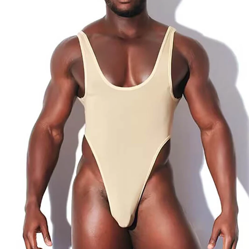 

Men Bodysuits Leotard Thongs Undershirts Lingerie T-back Gay Jumpsuits Underwear Exotic Playsuits One-piece Teddies Nightwear