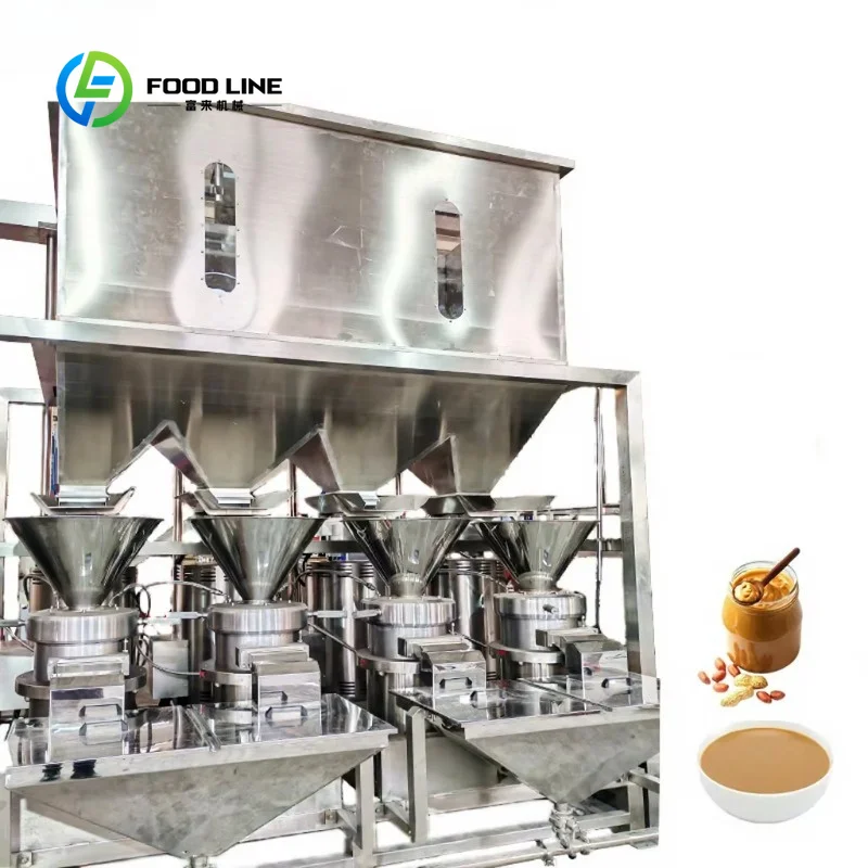 High Efficiency Industrial Grinder Mill for Peanut Paste Production Line Peanut Butter Grinding Machine Colloid Mill Customized