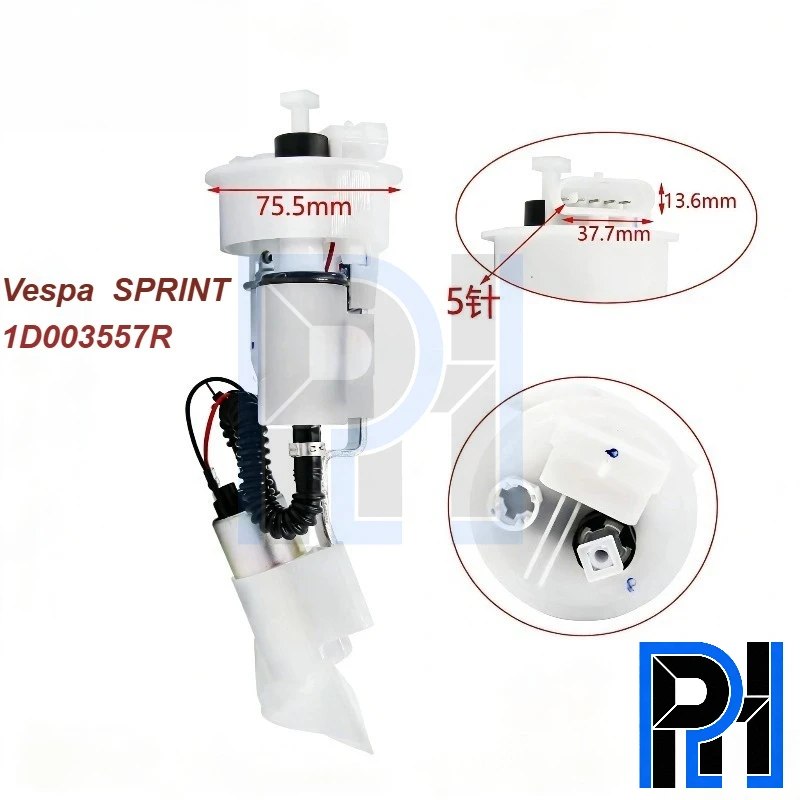 

Высококачественный топливный насос 1D003557R для мотоциклов, подходит для VESPA SPRINT S 150, VESPA SPRINT 150.
