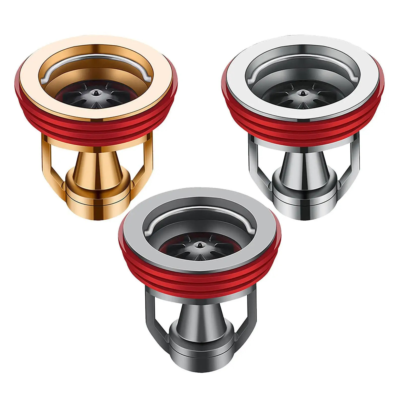 Drain Backflow Preventer, Drain Core, Lightweight And Rust-resistant Copper Sewer Plug for Laundry, Bathroom, Basement And Home.