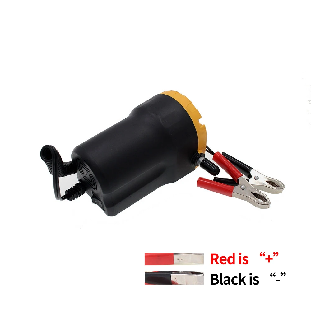 Pump For Pumping Oil 12V Electric Car Oil Extractor Motor Suction Oil Pump Fuel Transfer Engine Oil Pumping Pump Through Probe