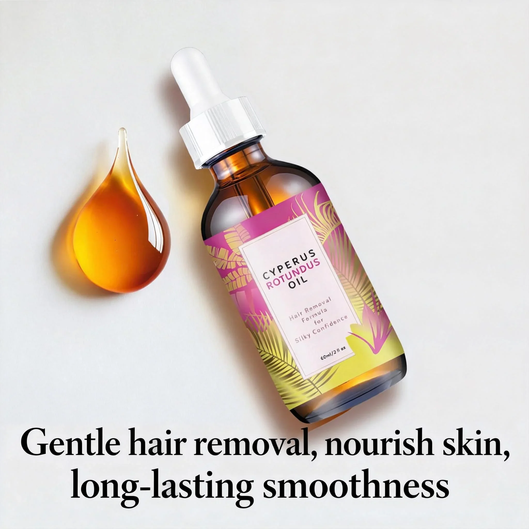 

Post-Hair Removal Soothing Oil - Reduces Stinging，Prevents Itching, Moisturizing Care for Sensitive Skin After Shaving or Waxing