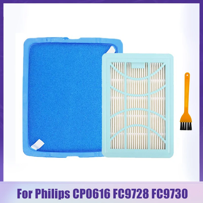 Para philips cp0616 fc9728 fc9730 fc9731 fc9732 fc9733 fc9734 fc9735 aspirador de pó filtro hepa substituição kits peças