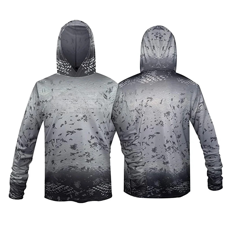 Imagem -02 - Hoodie Manga Comprida para Homens Camisas de Pesca Camisola Seca Rápida Vestidos de Verão Jersey Respirável Roupas de Pesca uv Novo 2023