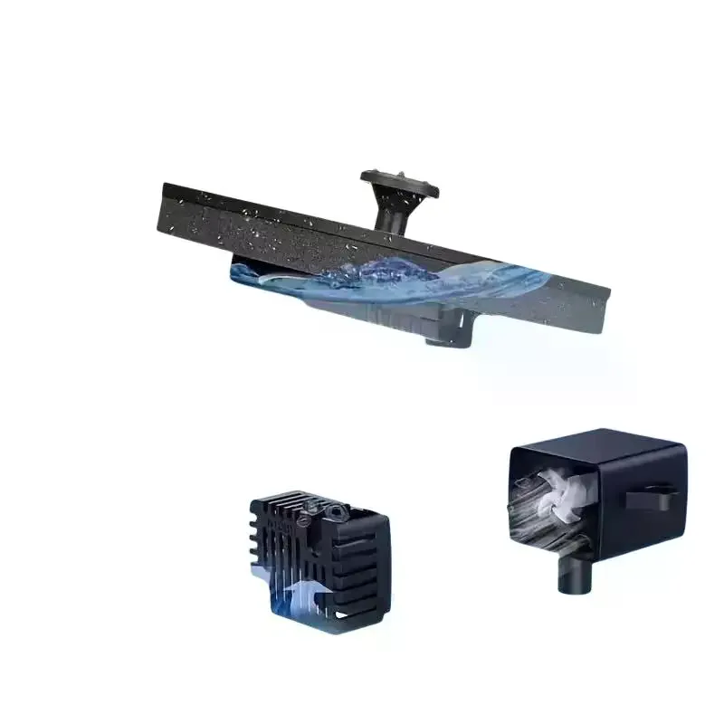 Mini Solar Water Fountain: Solar-Powered Pool Pond Waterfall Outdoor Garden Decoration Bird Bath